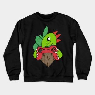 Dino Gamer Crewneck Sweatshirt